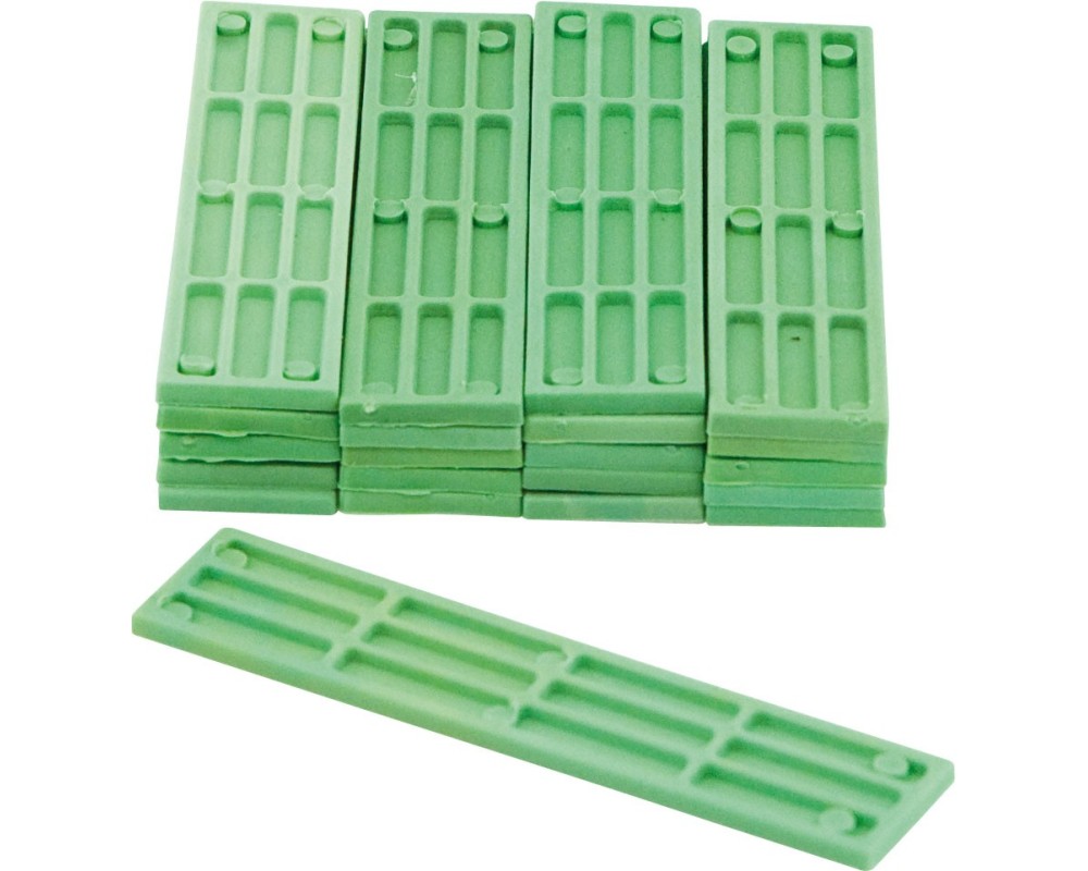Afstandshouders PVC - 1000 st/pc - Groen (3 mm) - 1