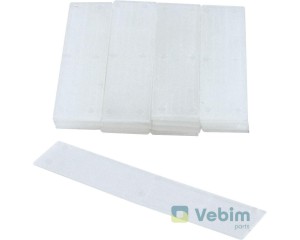 Abstandshalter PVC - 1000 Stück/Stück - Weiß (1 mm) - 1