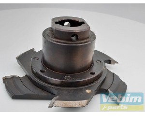 LEUCO fixing sleeve with flange for profile milling cutter - 1