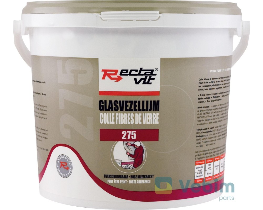 275 Glasvezellijm - 1 kg - Transparant - 2