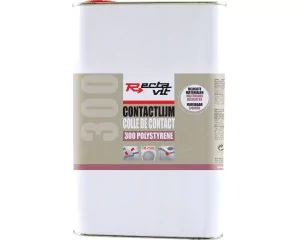 300 Polystyrol - 5 l - Bernsteinfarben, transparent - Kontaktklebstoffe