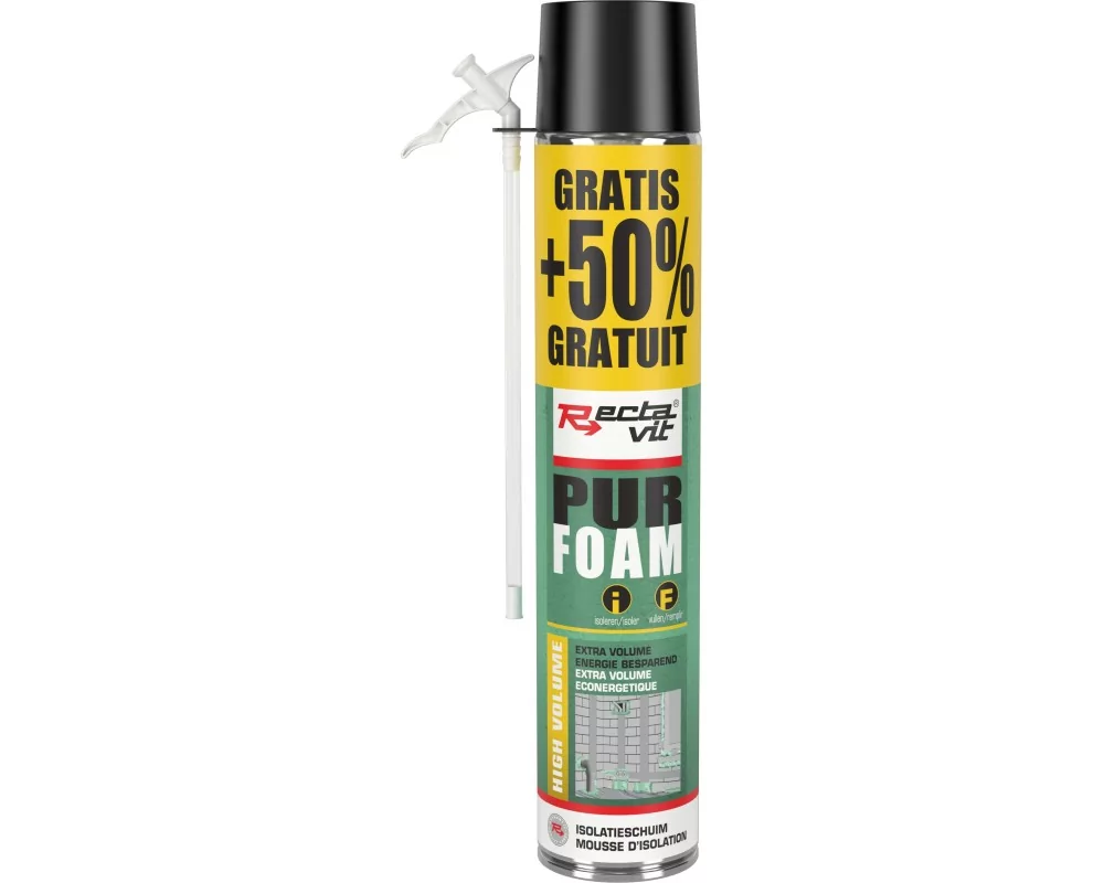 Pur Foam - Großes Volumen - 750 ml - Grün - PU-Schaum