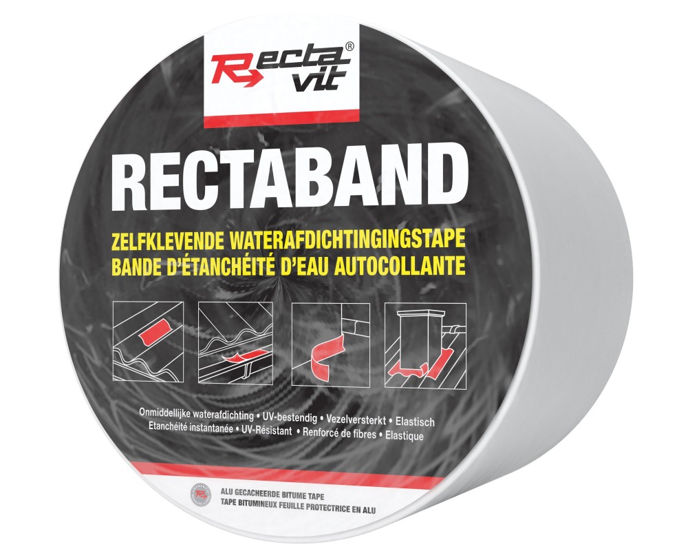 Recta-Band - 10cm x 10m - st/pc - - Catalogus