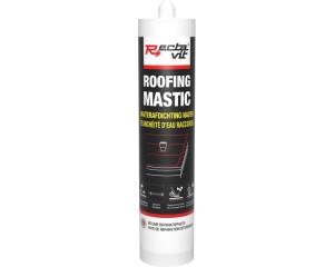 Roofing Mastic - 310 ml - Zwart - 1