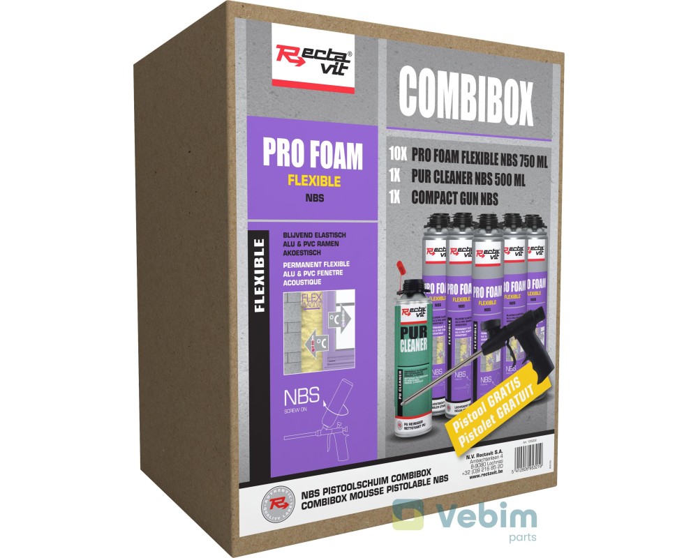 Pro Foam Flexible NBS - Combibox - Champagne - 1