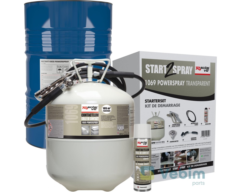 1069 PowerSpray - 22,1L - Transparant - - Catalogus