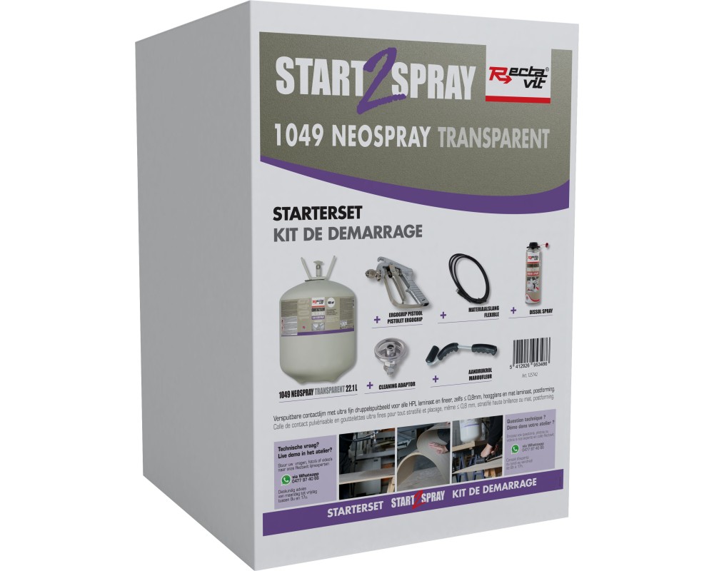 1049 NeoSpray - Start 2 Spray - Transparant - - Catalogus