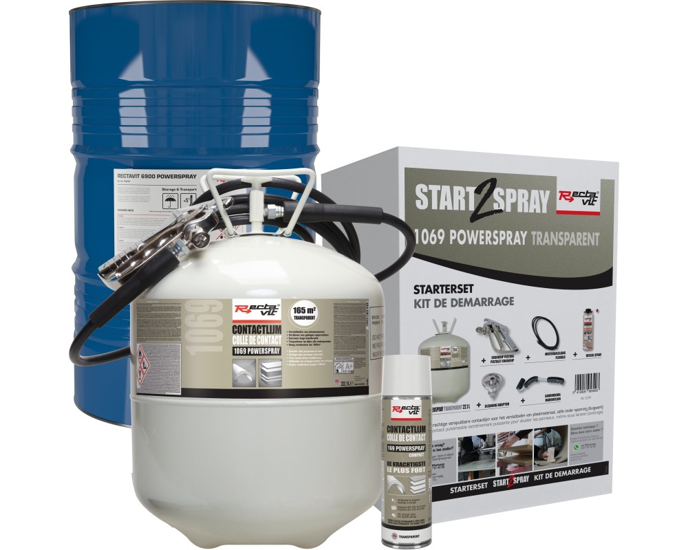 1069 PowerSpray - Start 2 Spray - Transparant - - Catalogus