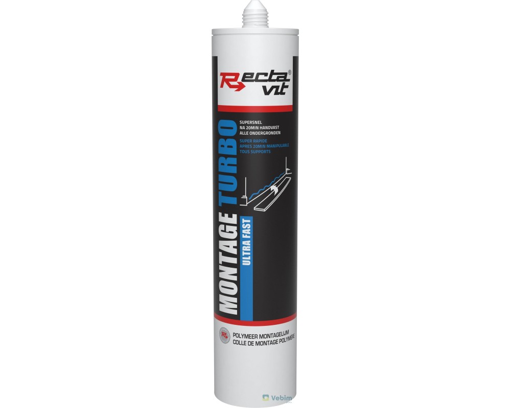 Montage Turbo - 290 ml - White - 1