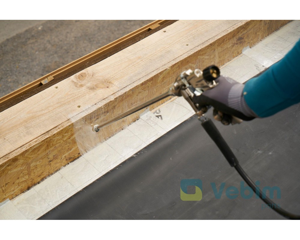 1128 EPDM-Spray - Combibox - Grün - Sprühkleber für Bauarbeiten