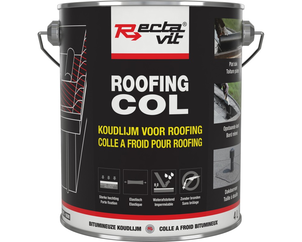 Roofing Col - 10 l - Zwart - - Catalogus