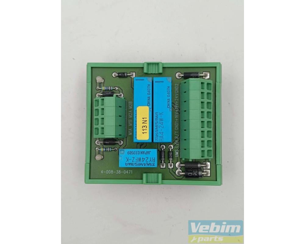 Saw control module 4-008-38-0471 for Homag Holzma HPL HQP - 2