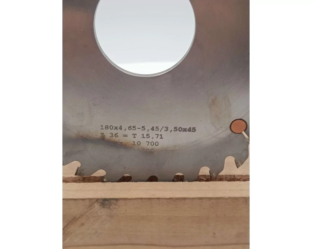 M. Jonker saw blade DIA Ø180x4,65-5,45x3,5x45 Z 32 - Circular saw blades