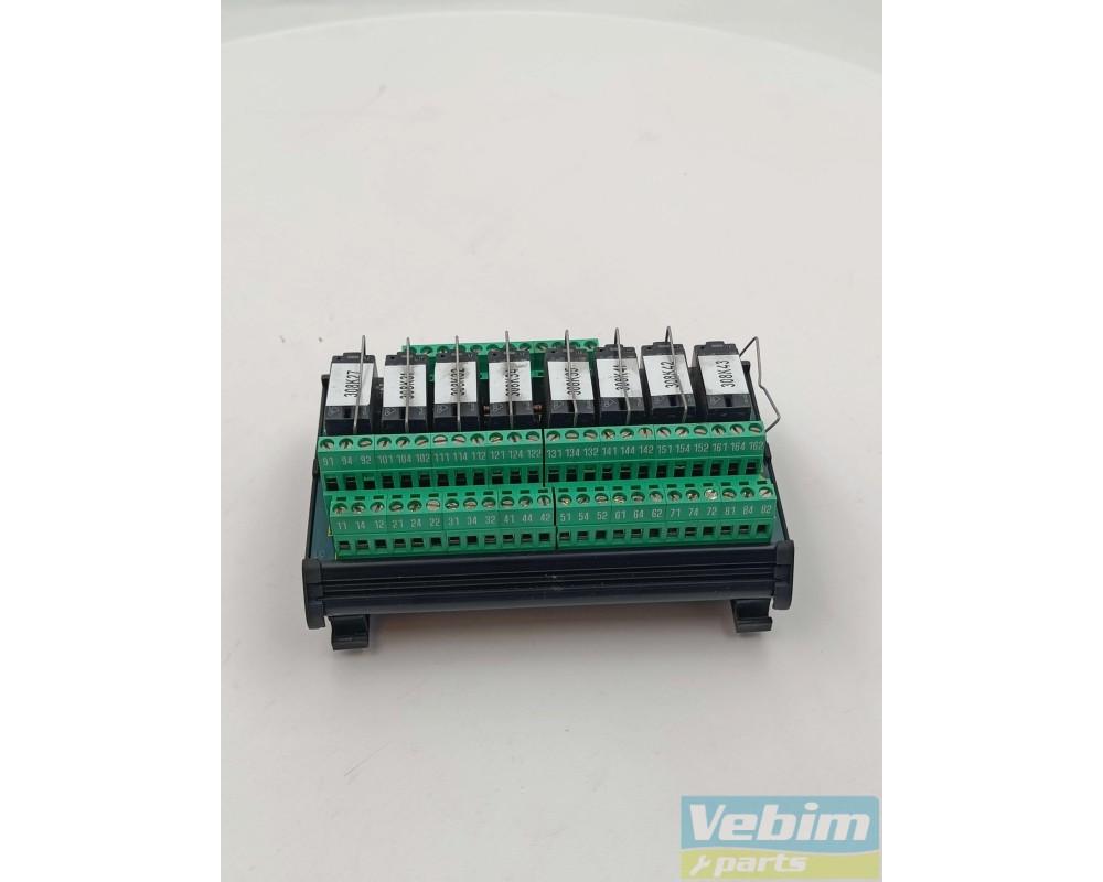 Cabur XR082EAD Electromechanical relay modules, multi-channel - 1