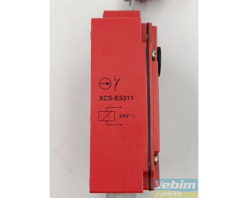Telemecanique XCS-E series solenoid interlock switch, including actuator, 24 V ac/dc - 5
