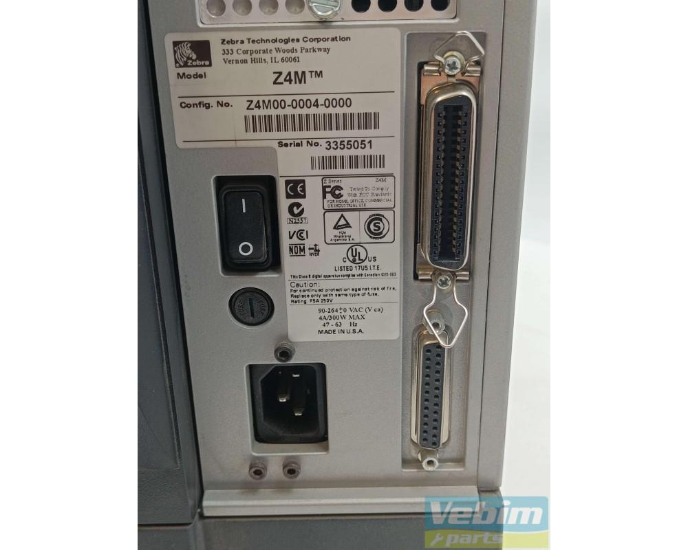 Imprimante thermique industrielle d'étiquettes ZEBRA Z4M00-0004-0000 - 4