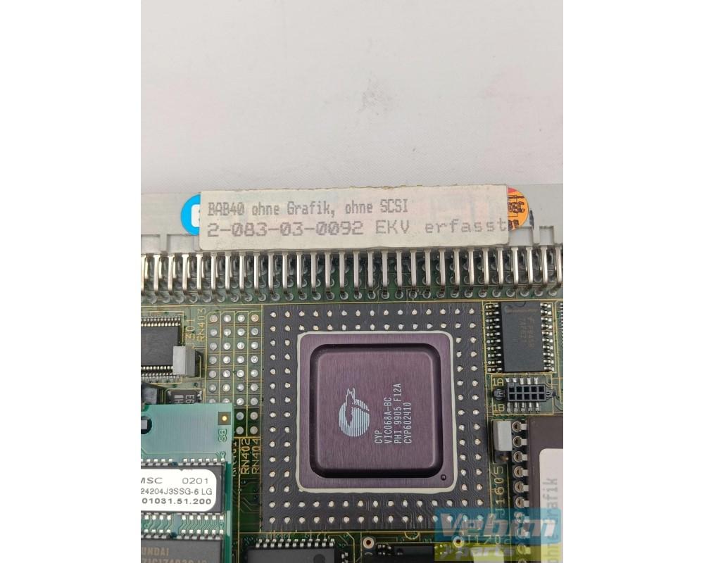 Homag 2-083-03-0092 CPU-kaart BAB40 - - Catalogus