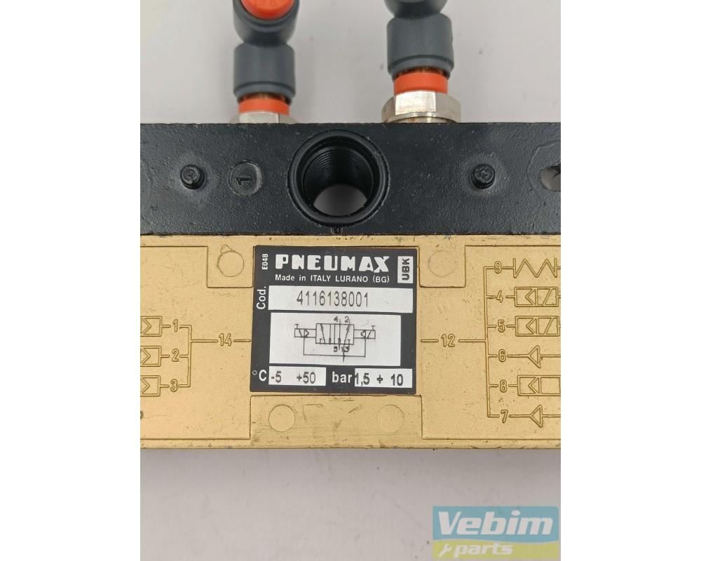 Pneumax 5/2 two-way solenoid valve 4116138001 - 2