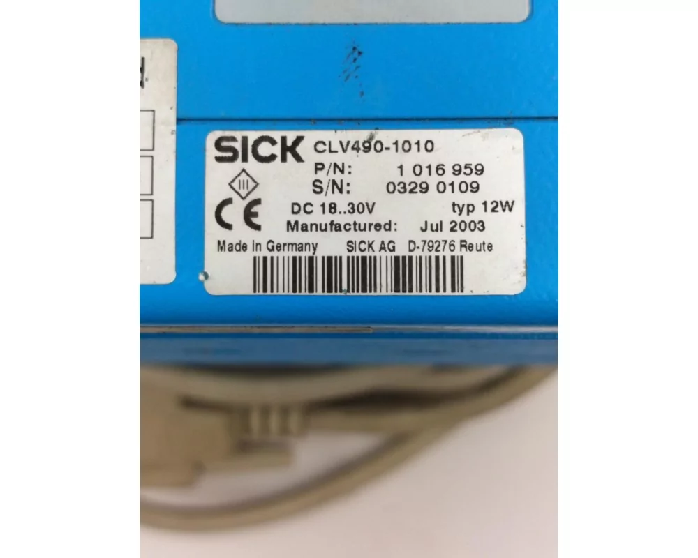 SICK CLV490-1010 industrieller Barcode-Laserleser - Elektrische Ausrüstung