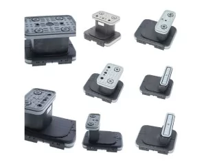 Homag/Weeke vacuum block pistons 2-circuit - Vacuum clamping technology 2-circuit