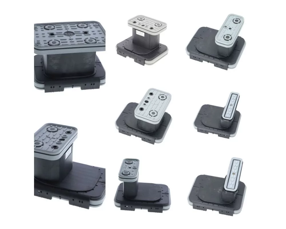 Homag/Weeke vacuum block pistons 2-circuit - Vacuum clamping technology 2-circuit