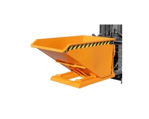 NK 50 Tilting container 500 liters low construction with scissors tipping mechanism - 1