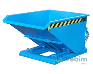 NK 30 Tilting container 300 liters low design with scissors tilting mechanism - 6