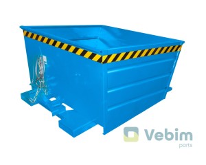 VD 800 Kiepcontainers 800 liter met innovatieve hendel-sluiting - - Kiepcontainers