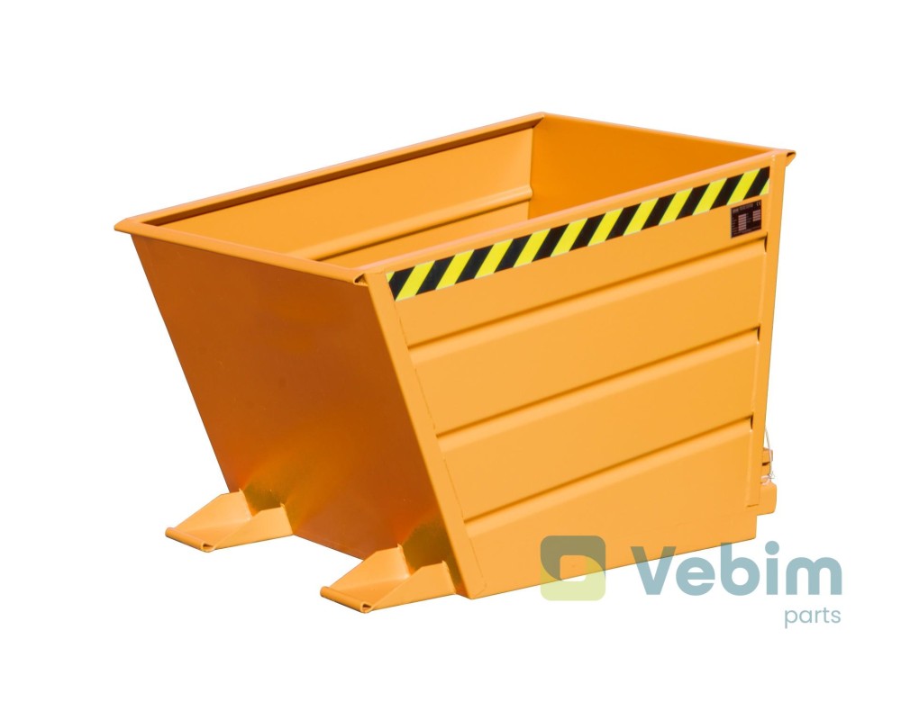 VD 650 tipping container 650 liters with innovative lever closure - 1