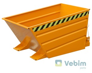 VD 500 Tipping containers 500 liters with innovative lever closure - 1