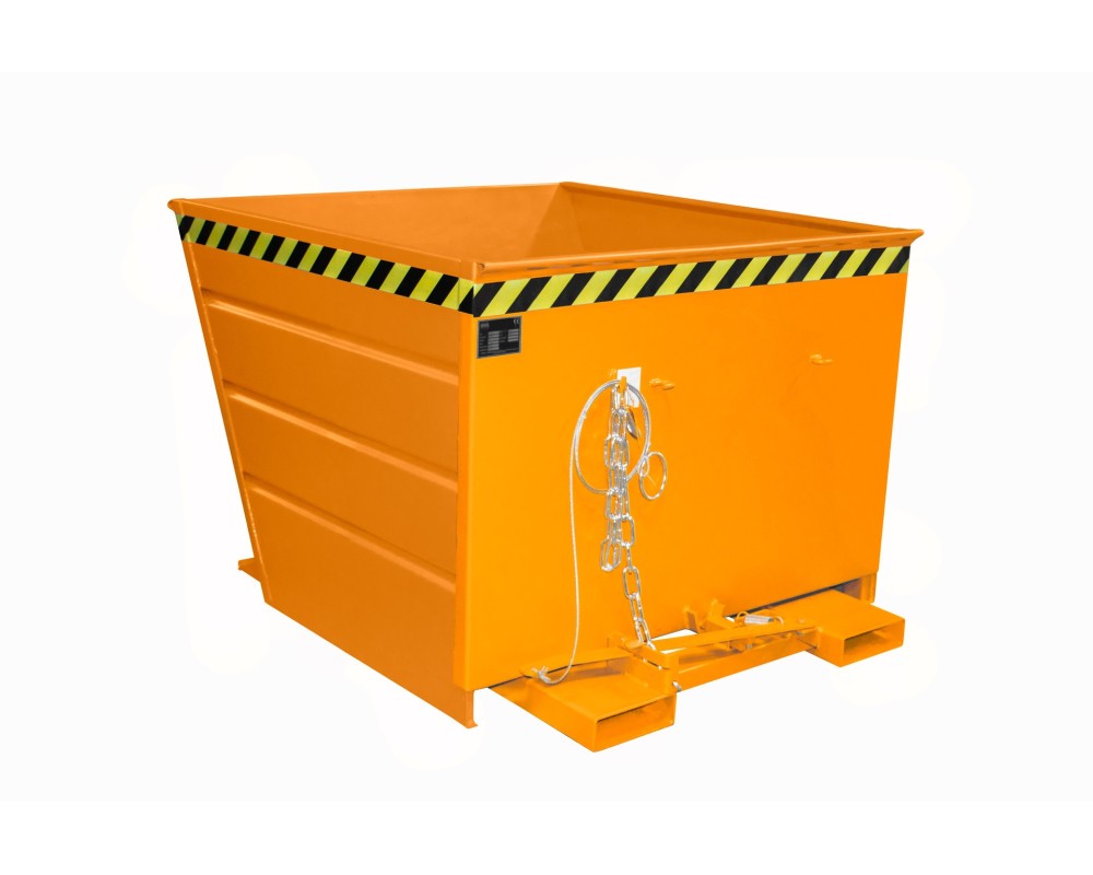 VG 1100 Tipping containers 1100 liters with innovative lever closure - 1