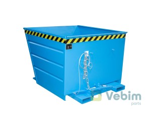 VG 1100 Tipping containers 1100 liters with innovative lever closure - 5