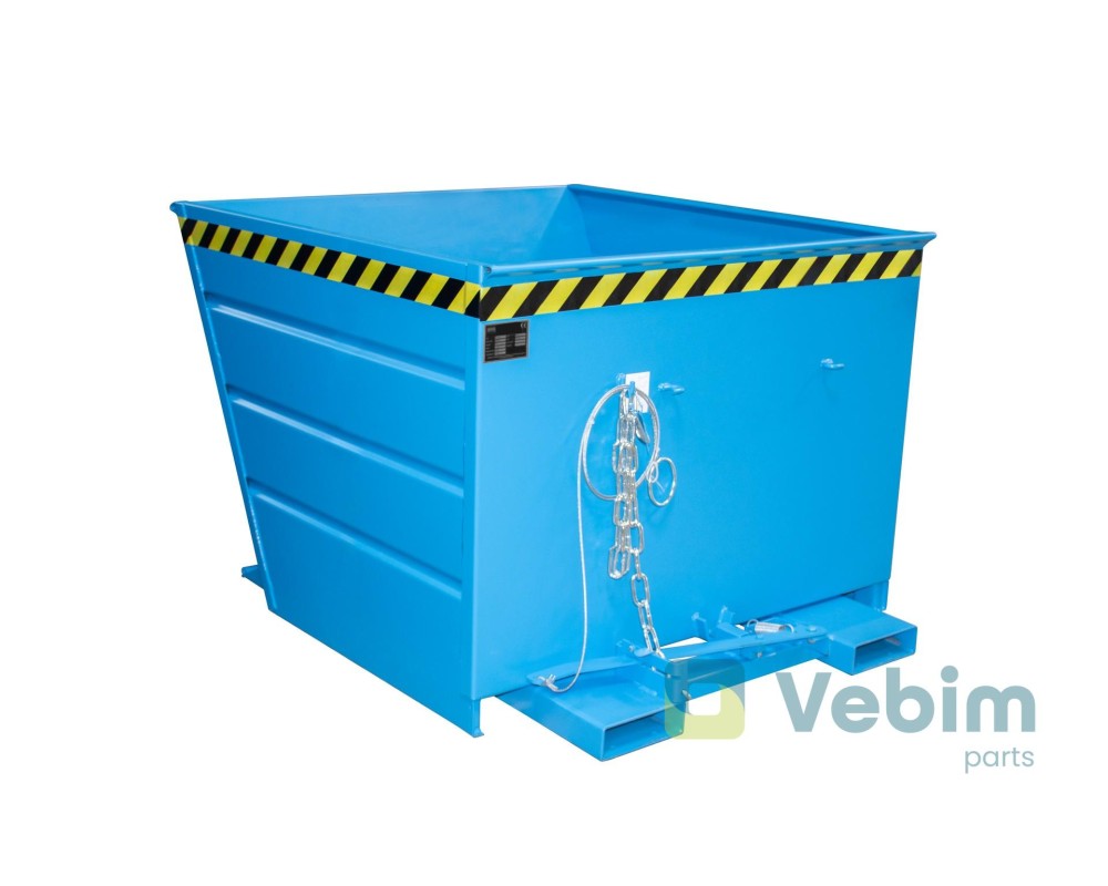 VG 1100 Tipping containers 1100 liters with innovative lever closure - 5