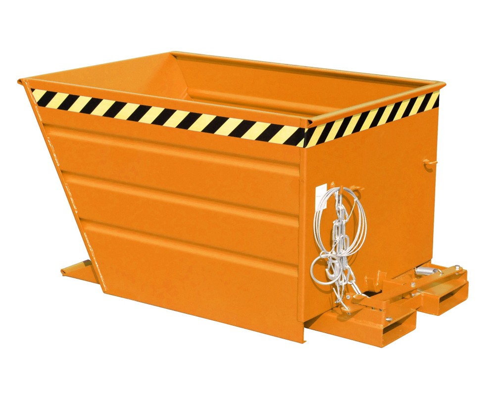 VG 900 Tipping container 900 liters with innovative lever closure - 1