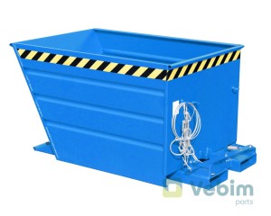 VG 900 Tipping container 900 liters with innovative lever closure - 4