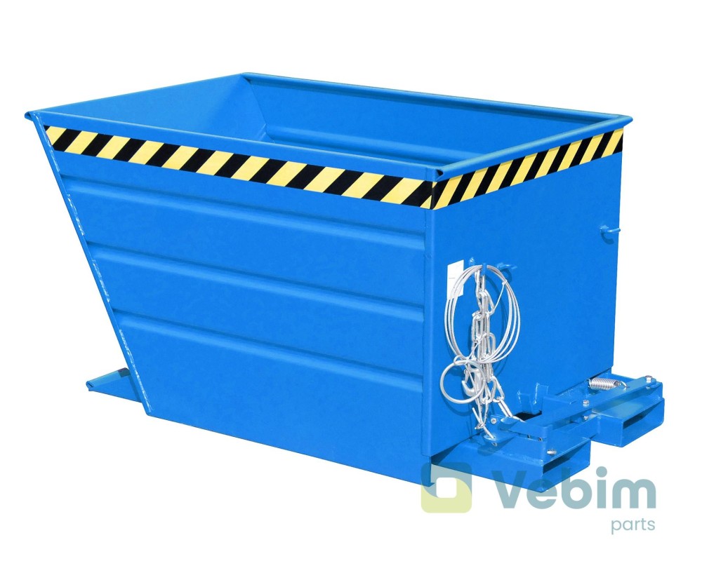 VG 900 Kiepcontainer 900 liter met innovatieve hendel-sluiting - - Kiepcontainers