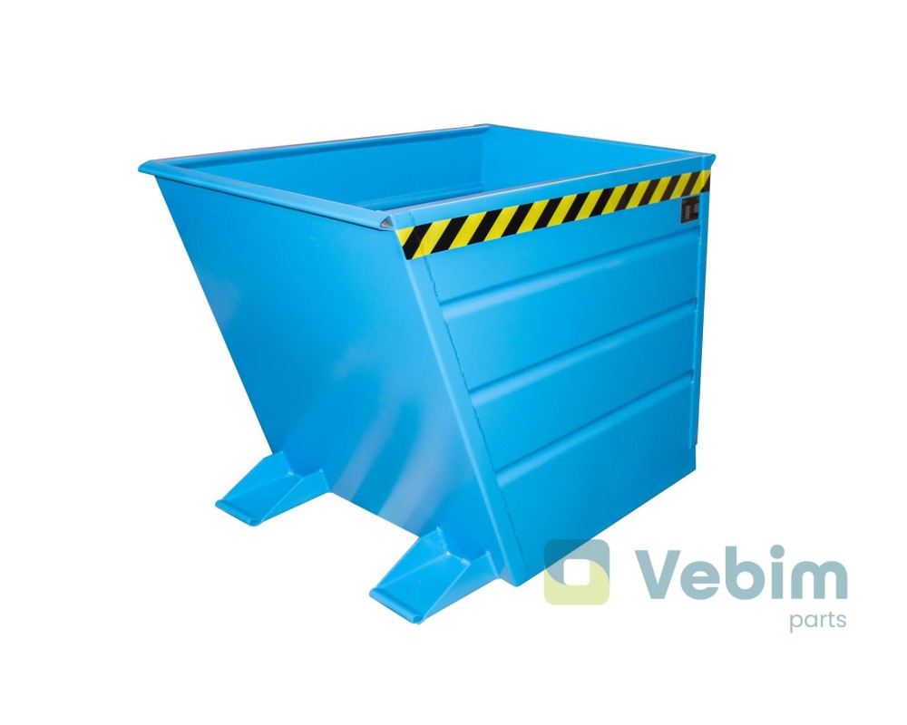 VG 700 Kiepcontainer 700 liter met innovatieve hendel-sluiting - - Kiepcontainers