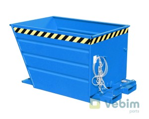 VG 550 Tipping container 550 liters with innovative lever closure - 5