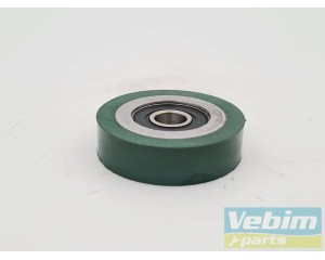 Roll with rubber D37mm B10mm - 1