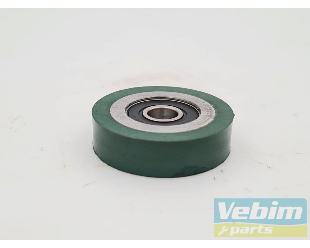 Roll with rubber D37mm B10mm - 1