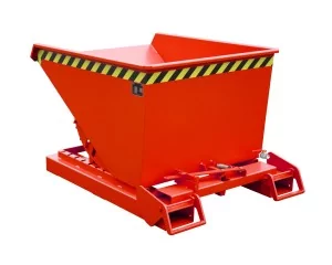 S4A 600 Automatic chip container 600 liters with roll-off system - Tipping containers