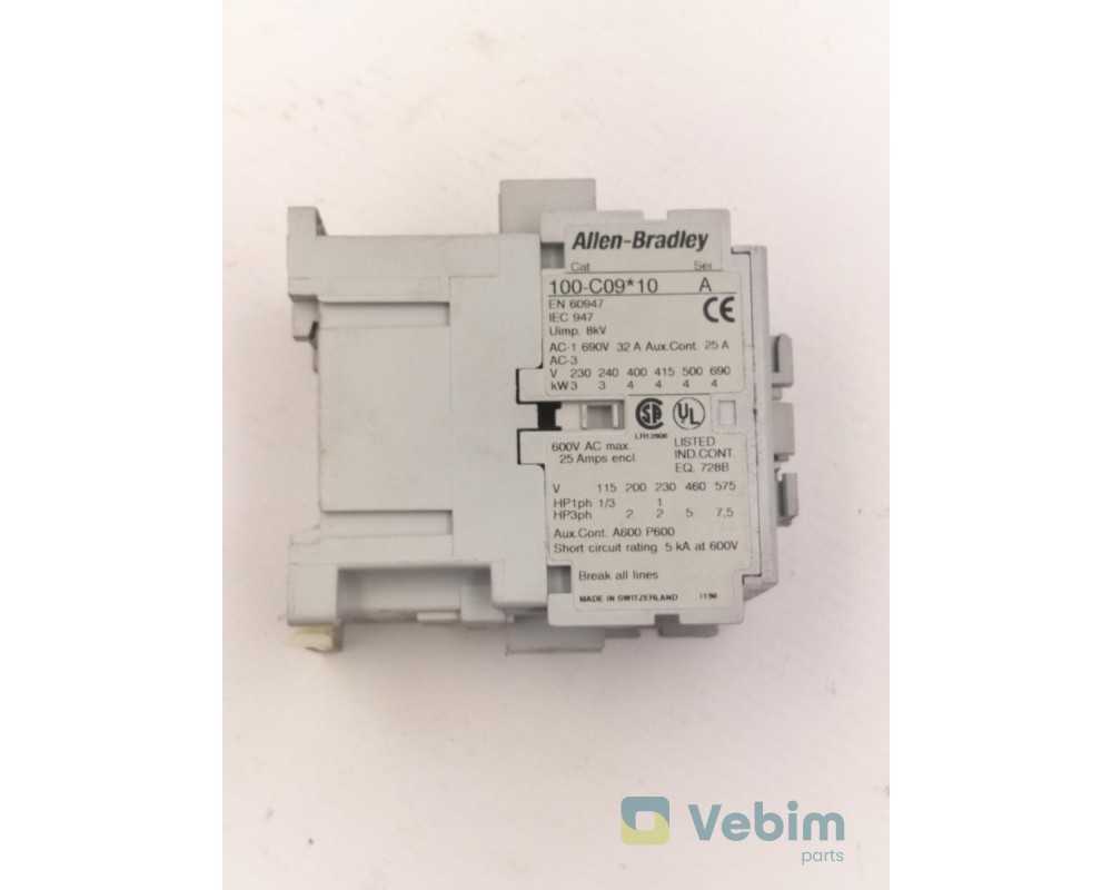 Allen-Bradley contactor 100-C09*/10 series B - 1