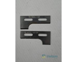 set R8 profielmessen 50x22,5x2,2 - - Catalogus