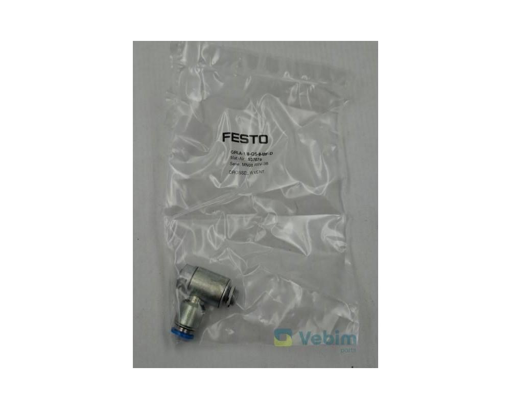 Festo GRLA-1/8-QS-8-MF-D One-way flow control valve 475 l/min - 3