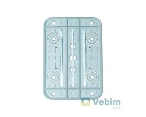 Gummiplaat voor onderzijde vacuumblok HOMAG WEEKE 114X160 - - Reserveonderdelen