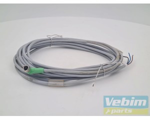 Phoenix Contact M8 Cable, 3 wire, female 90 degree, 5m - 1