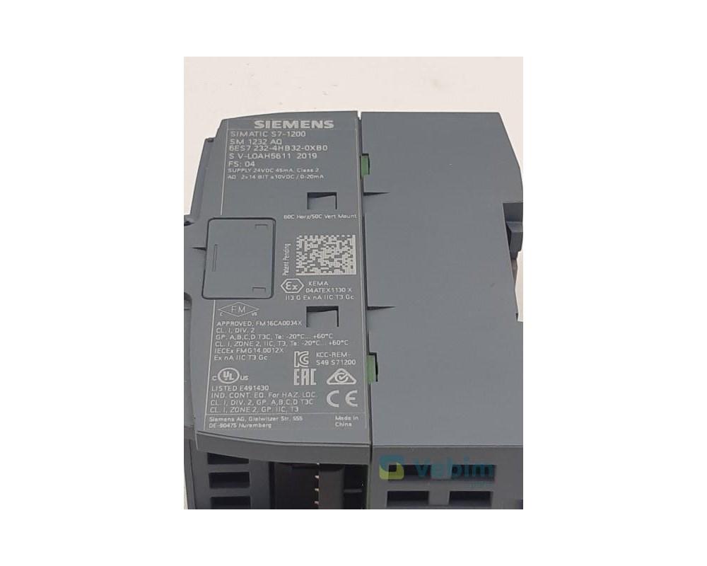 Siemens SIMATIC S7-1200, Sortie analogique, SM 1232 AQ - 3