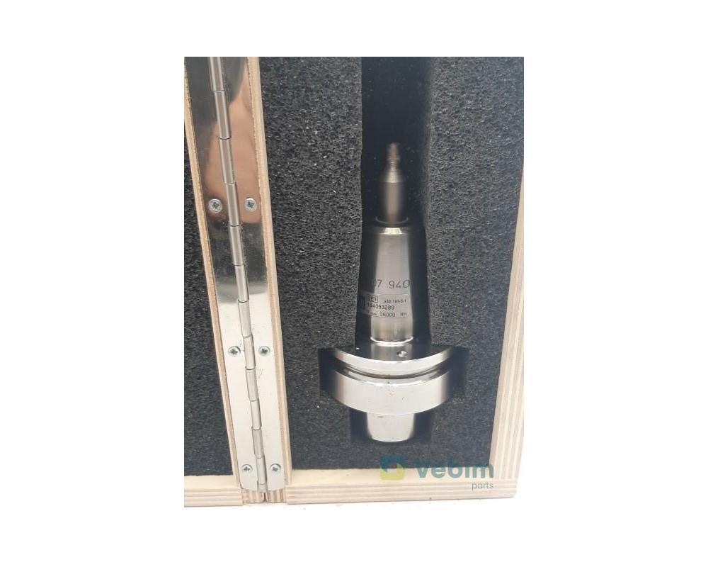 Leitz Crimphalter HSK-F63 + Rillenfräser Industrial 5 mm - Fräswerkzeug