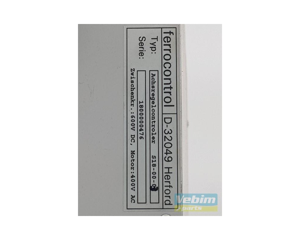 Ferrocontrol Achsregelcontroller S18-00-03 - 2