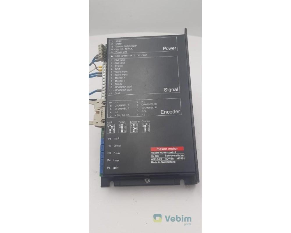 Maxon ADS 50/5, 4-Q-DC Servoversterker - Maxon - Onderdelen
